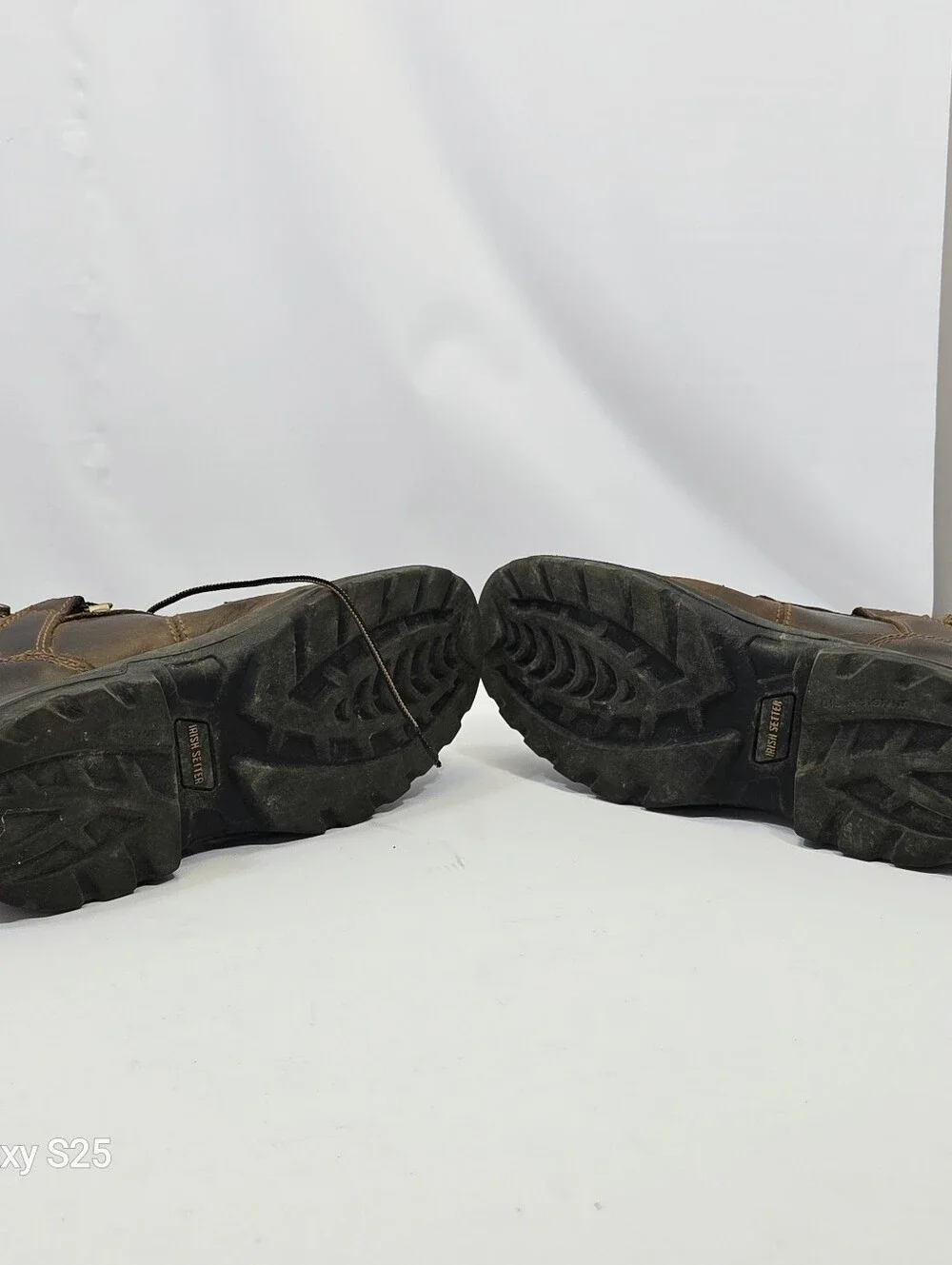 Irish Setter Steel Toe Waterproof Leather Work Boots Men’s 8.5 EE